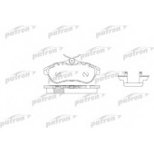 Колодки тормозные дисковые передний для CITROEN C2(JM#), C3(FC#,HB#) <b>PATRON PBP1543</b>