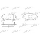 Колодки тормозные дисковые передний для TOYOTA COROLLA(##E11#, #E12J#, #E12T#, CDE12#, NDE12#, ZDE12#, ZZE12#) <b>PATRON PBP1573</b>