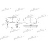 Колодки тормозные дисковые задний для HYUNDAI ELANTRA, GETZ, GRANDEUR, HIGHWAY, MATRIX, SANTA FE, SONATA, TRAJET, TUCSON, XG / KIA MAGENTIS, OPIRUS, SPORTAGE <b>PATRON PBP1606</b>