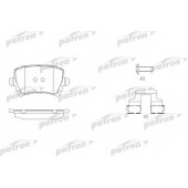 Колодки тормозные дисковые задний для AUDI A3, A4, A6, TT / SKODA OCTAVIA, SUPERB, YETI / VW CADDY, EOS, GOLF, JETTA, PASSAT, SCIROCCO, TOURAN <b>PATRON PBP1636</b>