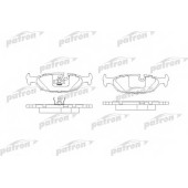 Колодки тормозные дисковые задний для BMW 3(E30), 5(E28), 6(E24), 7(E23) <b>PATRON PBP296</b>