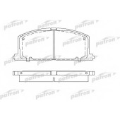 Колодки тормозные дисковые передний для LANCIA DEDRA / TOYOTA CAMRY, CARINA, CELICA, COROLLA FX, COROLLA, MR, PASEO, STARLET, TERCEL <b>PATRON PBP308</b>