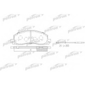 Колодки тормозные дисковые передний для FIAT 130(130#) / OPEL ARENA(TB, TF, THB) / RENAULT 30(127#), TRAFIC(P6, PXX, T1, T3, T4, T5, T6, T7, TXW, TXX) <b>PATRON PBP414</b>