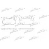 Колодки тормозные дисковые задний для CITROEN SAXO, XSARA, ZX / PEUGEOT 106, 205, 206, 306, 309 / RENAULT 11, 19, 9, CLIO, MEGANE, SUPER 5, THALIA <b>PATRON PBP558</b>