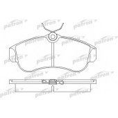 Колодки тормозные дисковые передний для NISSAN ALMERA(N16), PRIMERA(P10,P11) <b>PATRON PBP604</b>