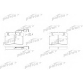 Колодки тормозные дисковые передний <b>PATRON PBP655</b>