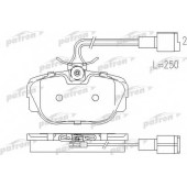 Колодки тормозные дисковые передний для BMW 3(E30), Z1 <b>PATRON PBP660</b>