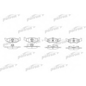 Колодки тормозные дисковые для CHRYSLER DAYTONA, LE BARON, NEW YORKER, SARATOGA, VISION <b>PATRON PBP7012</b>
