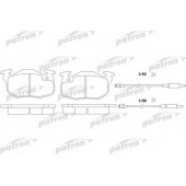 Колодки тормозные дисковые передний для CITROEN AX(ZA-#), C15(VD-#), ZX(N2) / PEUGEOT 306(7A,7B,7C,N3,N5) <b>PATRON PBP719</b>