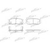 Колодки тормозные дисковые задний для MITSUBISHI PAJERO(V2#W,V3#W,V4#W) <b>PATRON PBP804</b>