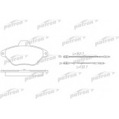 Колодки тормозные дисковые передний для CITROEN XANTIA(X1,X2) <b>PATRON PBP875</b>