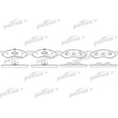 Колодки тормозные дисковые передний для JEEP CHEROKEE(XJ), GRAND CHEROKEE(ZJ), WRANGLER(SJ#,YJ) / KIA CARNIVAL(UP) <b>PATRON PBP929</b>