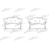 Колодки тормозные дисковые передний для MAZDA 323 F(BJ), 626(GE,GF,GV,GW), FAMILIA(BJ), MX-6(GE), PREMACY(CP), XEDOS 6(CA) <b>PATRON PBP950</b>
