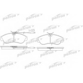 Колодки тормозные дисковые передний для CITROEN JUMPER(230,230L,230P) / FIAT DUCATO(230,230L) / PEUGEOT BOXER(230L,230P,ZCT#) <b>PATRON PBP968</b>