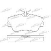 Колодки тормозные дисковые передний для VW TRANSPORTER(70XA, 70XB, 70XC, 70XD, 7DB, 7DK, 7DW) <b>PATRON PBP970</b>