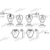 Колодки тормозные дисковые передний для AUDI 100(4A,C4), A4(8D2,8D5,B5), A6(4A,C4,4B2, C5,4B5, C5), A8(4D2,4D8) <b>PATRON PBP985</b>