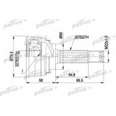 Шарнирный комплект приводного вала PATRON PCV1047