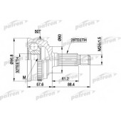 Шарнирный комплект приводного вала PATRON PCV1131A