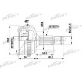Шарнирный комплект приводного вала PATRON PCV1179