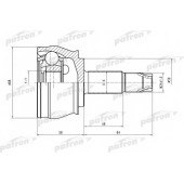 Шарнирный комплект приводного вала PATRON PCV1245
