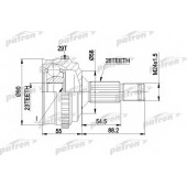 Шарнирный комплект приводного вала PATRON PCV1263
