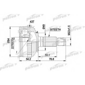 Шарнирный комплект приводного вала PATRON PCV1303