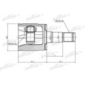Шарнирный комплект приводного вала PATRON PCV1402