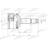 Шарнирный комплект приводного вала PATRON PCV1475