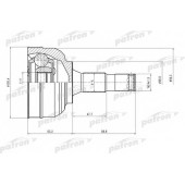 Шарнирный комплект приводного вала PATRON PCV1553