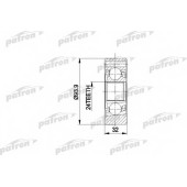 Шарнирный комплект приводного вала PATRON PCV3018