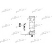 Шарнирный комплект приводного вала PATRON PCV3019