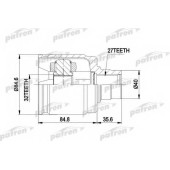 Шарнирный комплект приводного вала PATRON PCV4016