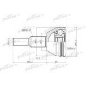 Шарнирный комплект приводного вала PATRON 87-6908 / PCV6908