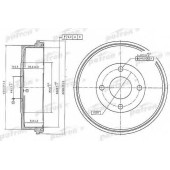 Тормозной барабан PATRON PDR1066