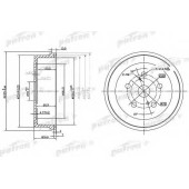 Тормозной барабан PATRON PDR1182