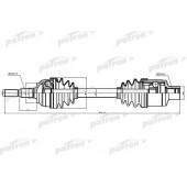 Приводной вал PATRON PDS0622