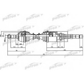 Приводной вал PATRON PDS1063