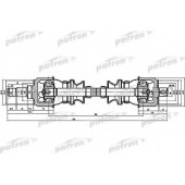 Приводной вал PATRON PDS1092