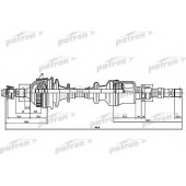 Приводной вал PATRON PDS1137