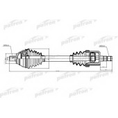 Приводной вал PATRON PDS6876