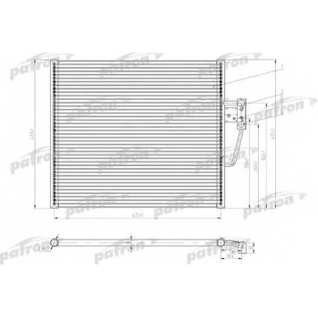 Конденсатор кондиционера PATRON PRS1054