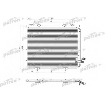 Конденсатор кондиционера PATRON PRS1058
