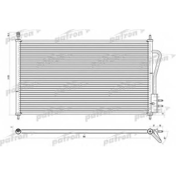 Конденсатор кондиционера PATRON PRS1103