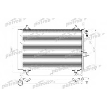 Конденсатор кондиционера PATRON PRS1125