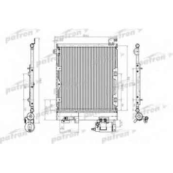Конденсатор кондиционера PATRON PRS1179