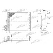 Радиатор отопления салона PATRON PRS2072