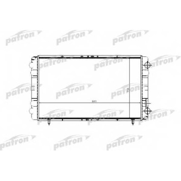 Радиатор охлаждения двигателя PATRON PRS3200