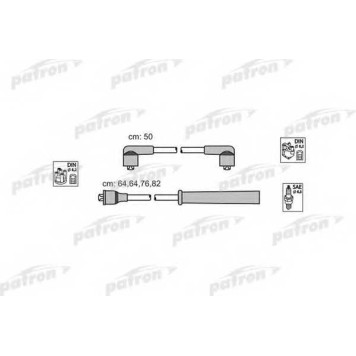 Комплект проводов зажигания PATRON PSCI1016