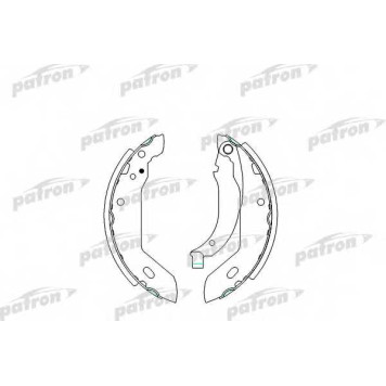 Комплект тормозных колодок задний для CITROEN XSARA(N0,N1,N2), ZX(N2) / PEUGEOT 205(20A/C,20D,741A/C,741B), 306(7A,7B,7C,7D,N3,N5), 309(3A,3C) <b>PATRON PSP225</b>