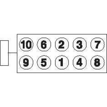 Комплект болтов головки цилидра PAYEN HBS038-1